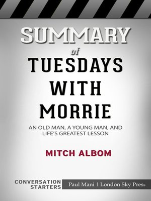 cover image of Summary of Tuesdays with Morrie